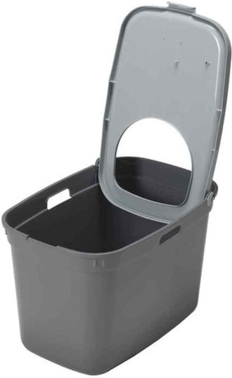 Pet Camelot Τουαλέτα Γάτας Κλειστή Γκρι Μ59 x Π39 x Υ59cm