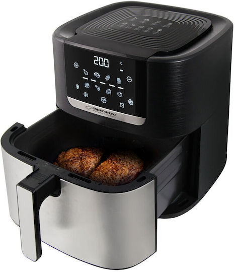 Esperanza Eka004 Heißluftfritteuse 8Es Schwarz