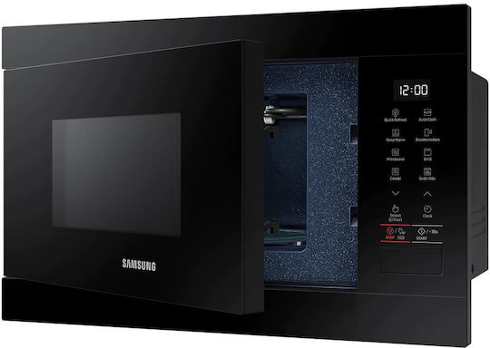 Samsung Εντοιχιζόμενος Φούρνος Μικροκυμάτων με Grill 22lt Μαύρος