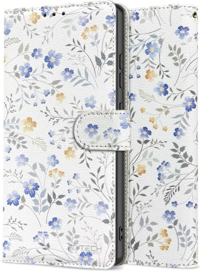 Tech-protect Wallet Galaxy A26 5G A17 4G 5G Spring Flowers Mobile Phone Case