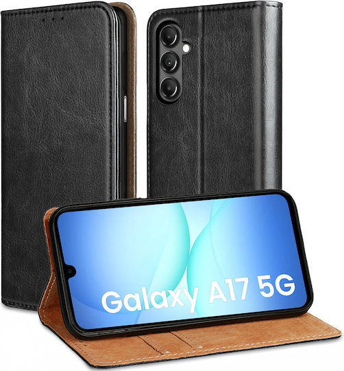 Special Book Leather Black (Galaxy A17)