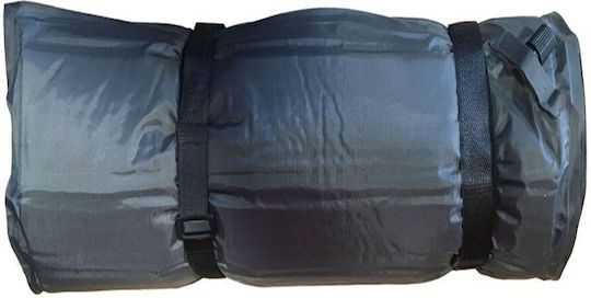 New Camp Αυτοφούσκωτο Διπλό Υπόστρωμα Camping 190x130cm Πάχους 5cm Γκρι