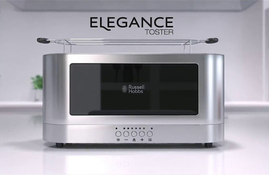 Russell Hobbs Elegance Prăjitor de pâine 2 sloturi 1420W Gri