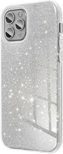 Silver Star Back Cover Σιλικόνης / Πλαστικό Ασημί (Galaxy S24 FE)