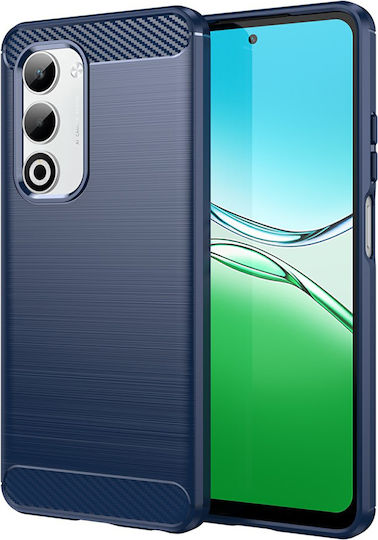Techsuit Carbon Bumper Σιλικόνης / Πλαστικό Μπλε (Oppo A5 4G - Techsuit)