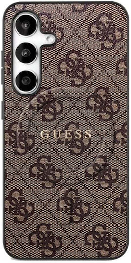 Guess Back Cover Πλαστικό / Σιλικόνης Καφέ (Galaxy S25 FE)