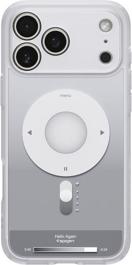 Spigen Ultra Hybrid Mag Umschlag Rückseite Silikon / Kunststoff Classic Silver (iPhone 17 Pro Max)