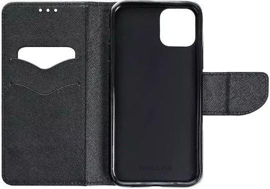 Techwave Wallet Σιλικόνης / Δερμάτινο Μαύρο (Redmi 15C 4G)