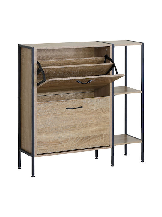 Metall Schuhschrank Alderwyn 88x24x87cm