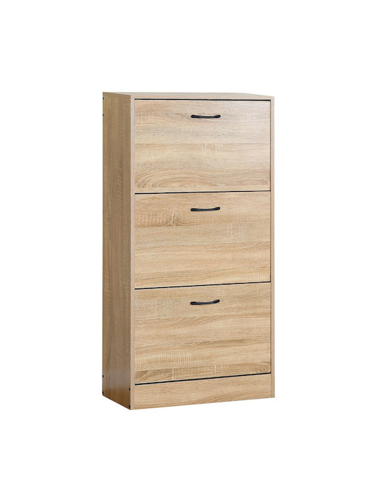Дървен Обувна рафт Brantley 60x24x116см