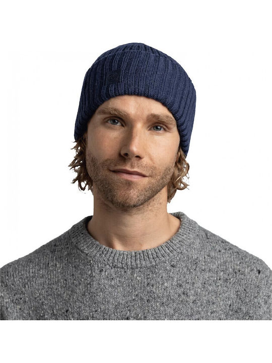 Erviny Beanie Ανδρικός Σκούφος Πλεκτός σε Navy Μπλε χρώμα