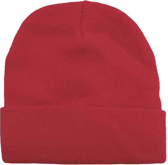 Beanie Unisex Beanie Gestrickt in Schwarz Farbe