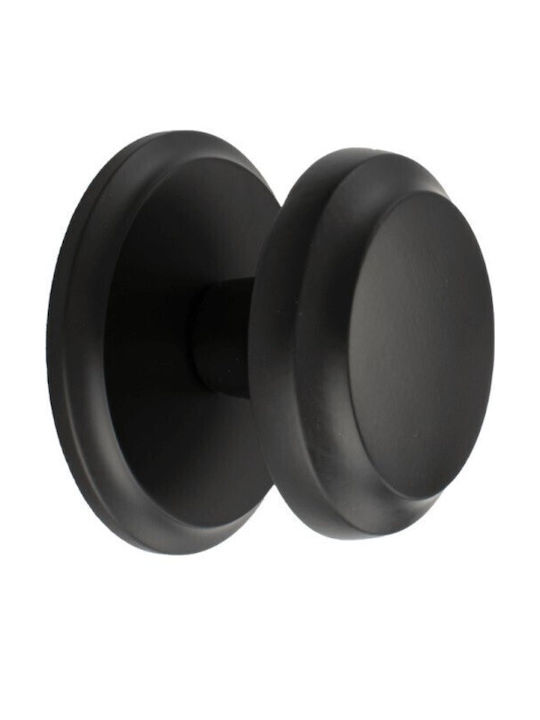 Viobrass Front Door Knob Art.50 Black Viobrass Front Door Knob Art.50 Black