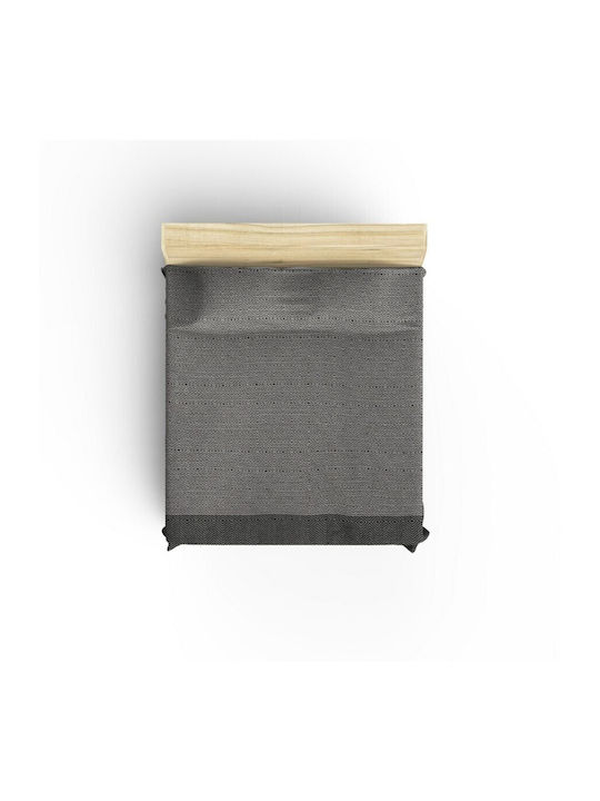 Viaden Ριχτάρι Πολυθρόνας Ζακάρ 170x210εκ. Black