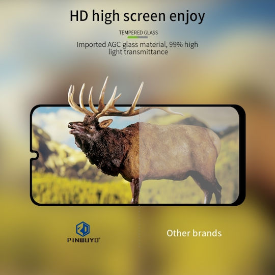 Samsung Galaxy A26 5G Pinwuyo 9H 2.5D Full Face Tempered Glass Screen Protector Black