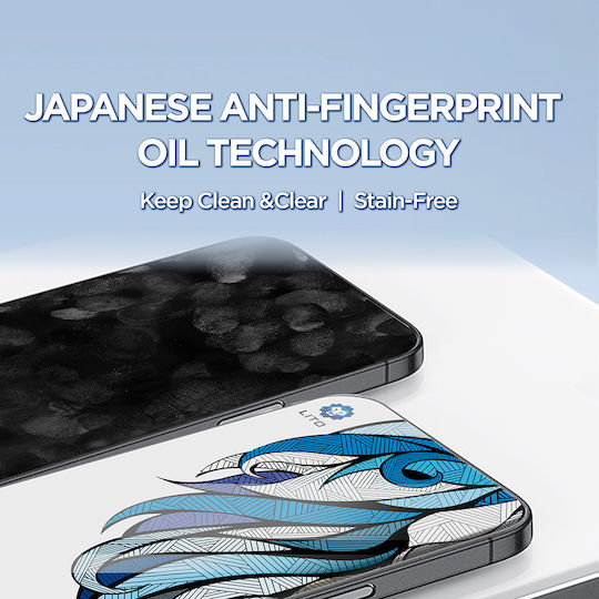 Lito Tempered Glass Μαύρο (iPhone Air)