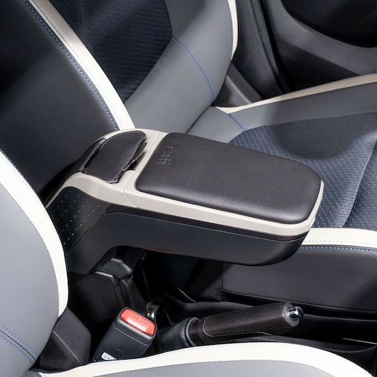 Rati Armster Car PU Armrest for Opel Corsa 2020+ Gray