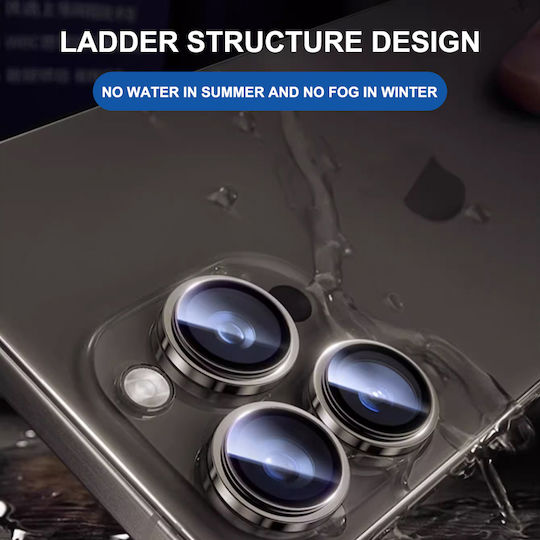 Lito Camera Protection Tempered Glass Gold for the Iphone 17 Air