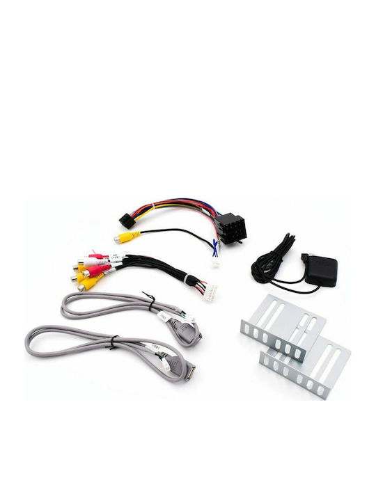 Auto-Audiosystem 2DIN (Bluetooth/USB/AUX/WiFi/GPS/Apple-Carplay/Android-Auto)