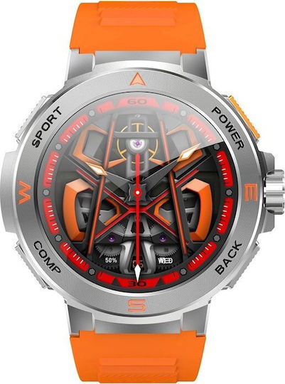 BlitzWolf BW-AT5 Smartwatch with Heart Rate Monitor (Orange)