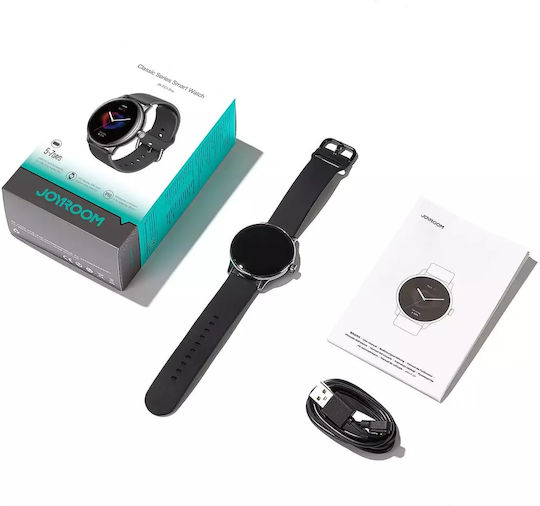 Joyroom JR-FC1 46mm Waterproof Smartwatch with Heart Rate Monitor (Dark Grey)