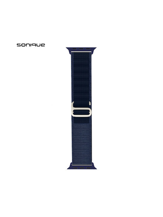 Sonique Λουράκι Navy Μπλε (Apple Watch (42/44/45/49MM) - Apple) Sonique Λουράκι Navy Μπλε (Apple Watch (42/44/45/49MM) - Apple)
