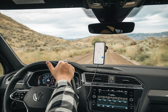 Quad Lock Car Mobile Mount with Case Black