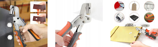 H&S Collection Pistol De Perforat Cu Aparat De Perforat Cu Pumnul