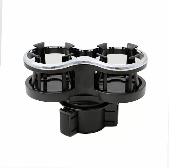 Car Cup Holder 2 Positions for Console in Black Color