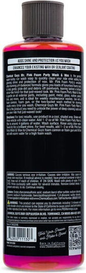 Chemical Guys Autoshampoo mit Aktivschaum 473ml
