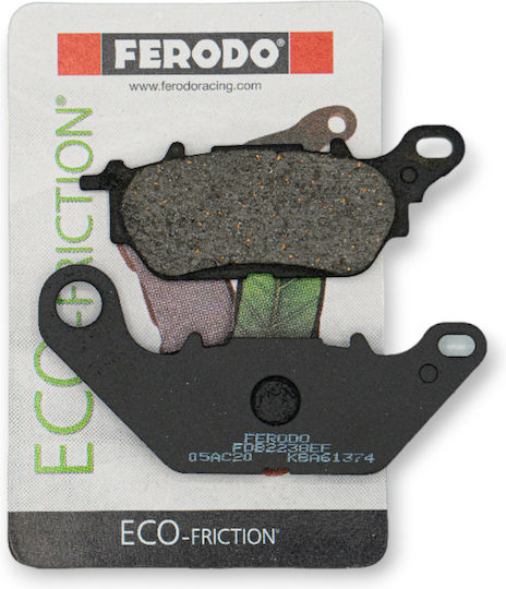 Ferodo Eco-friction Rear Motorcycle & Scooter Brake Pads Road Use Fdb2238ef