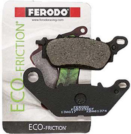 Ferodo Eco-friction Rear Motorcycle & Scooter Brake Pads Road Use Fdb2238ef