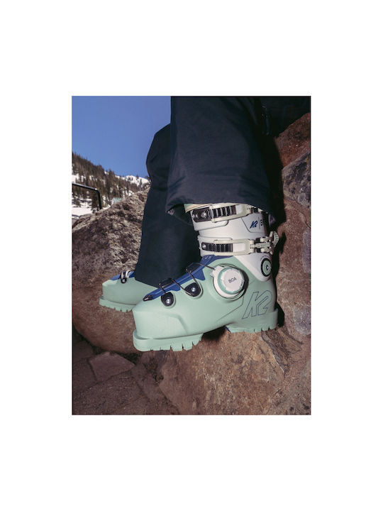 K2 B.f.c Ski Boots Green