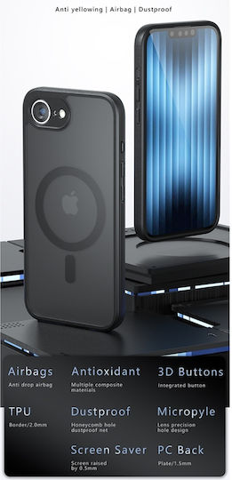 Back Cover Black (Moto G86)