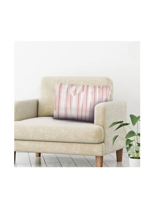 H&T Zierkissen Rosa Creme 37x55cm