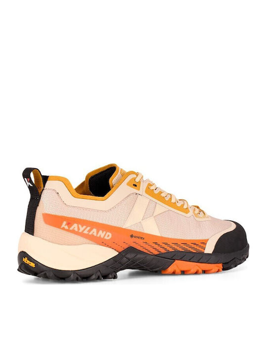 Kayland Women's Hiking Shoes Waterproof with Gore-Tex Membrane Orange