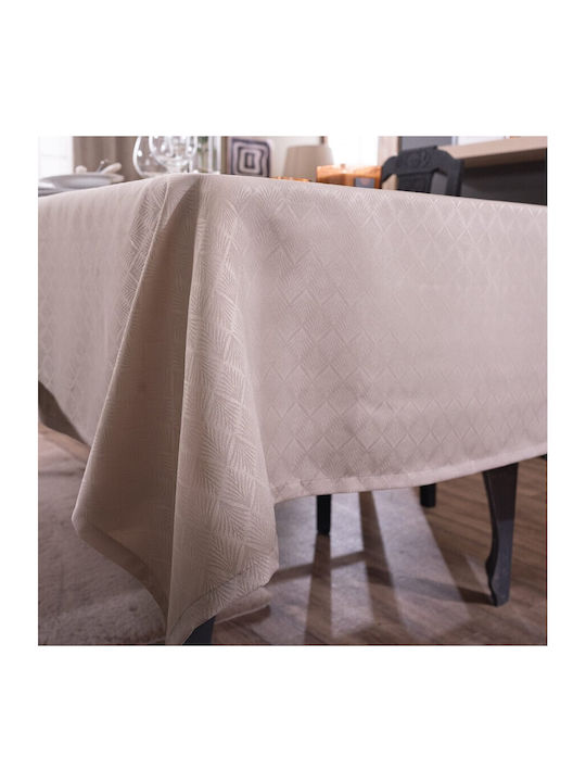 Teoran Tablecloth Marselle Ecru 160x250cm