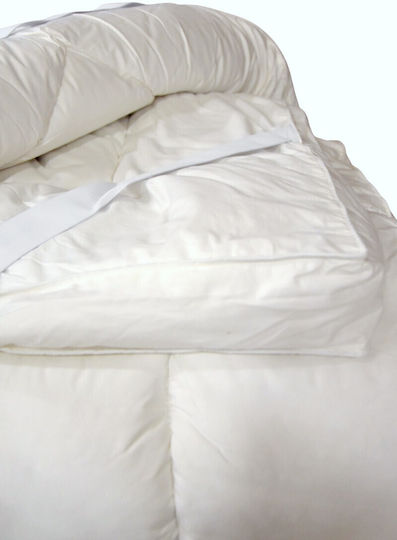Decotelia Ανώστρωμα 3d Ball Fibre King Size Polyester με Λάστιχα Εφαρμογής 180x200x5εκ.