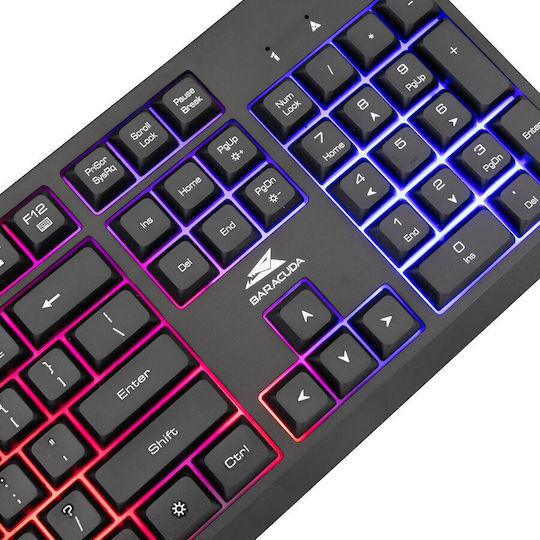 Baracuda BGK-02114 Gaming Keyboard with RGB lighting (English US)