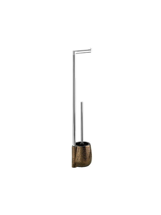 Wenko Wenko Inox Bathroom Accessory Set Brown