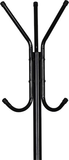 ArteLibre Metallic Coat Rack Black Switch 42x42x167cm