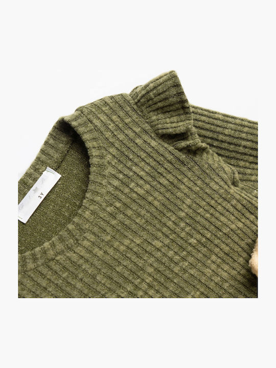 Kids' Set with Leggings Winter 2pcs Olive