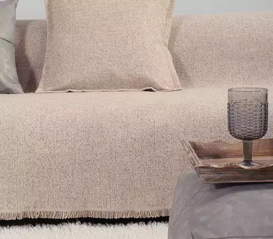 Nef-Nef Homeware Alamo 25 Πολυθρόνας Π170xΜ180cm Ecru