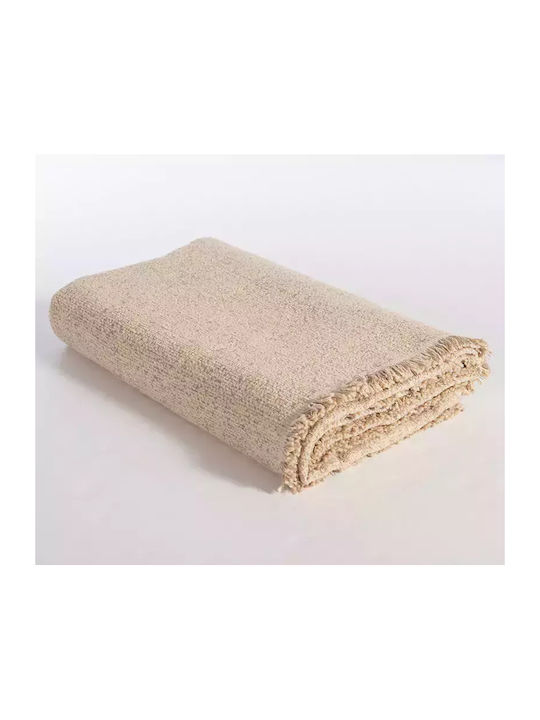 Nef-Nef Homeware Alamo 25 Фотьойл Throw Жакард 170x180 см Екрю