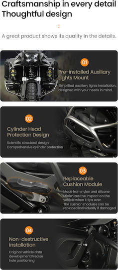 Loboo Loboo Motorcycle Protective Bars