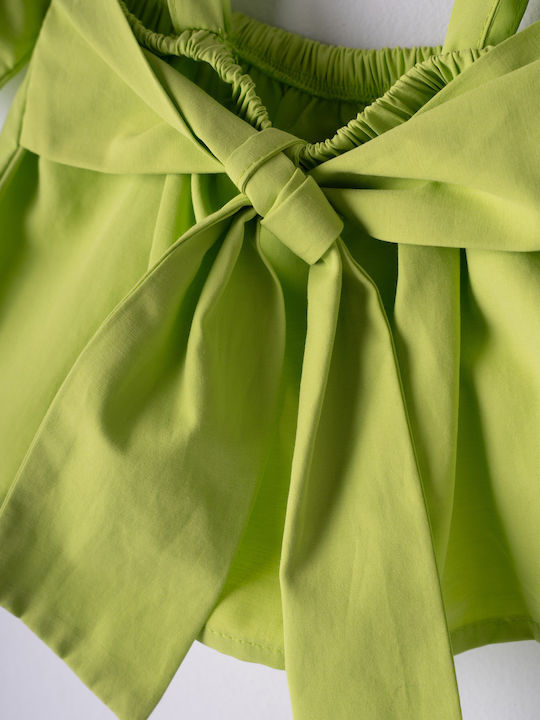 Kinder-Set mit Shorts Sommer 2Stück Light Green