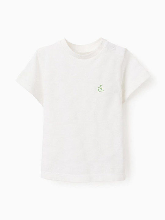 Kids' Shirt Short Sleeve Ecru