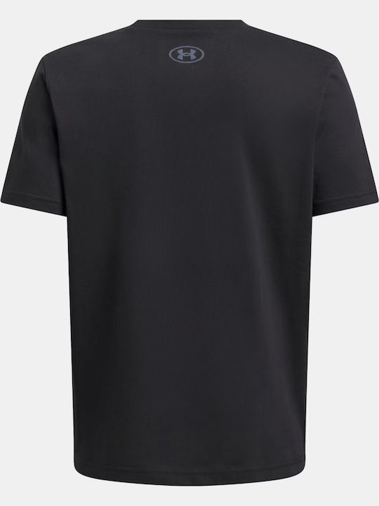 Kids' T-shirt Black Big Logo Ss