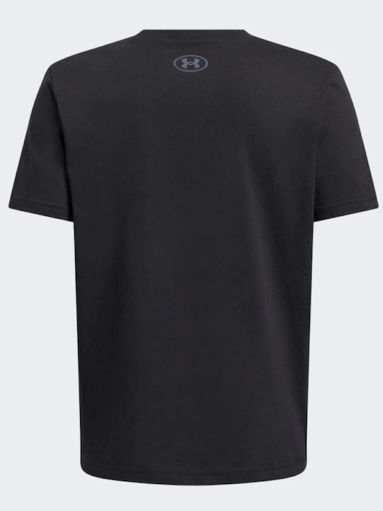 Kids' T-shirt Black Big Logo Ss