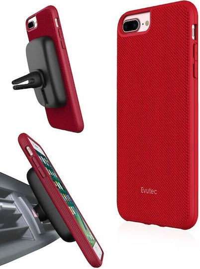 Evutec Back Cover Σιλικόνης Μαγνητικό Κόκκινο (iPhone 6 Plus / 6s PlusRealme 6 / 6s)